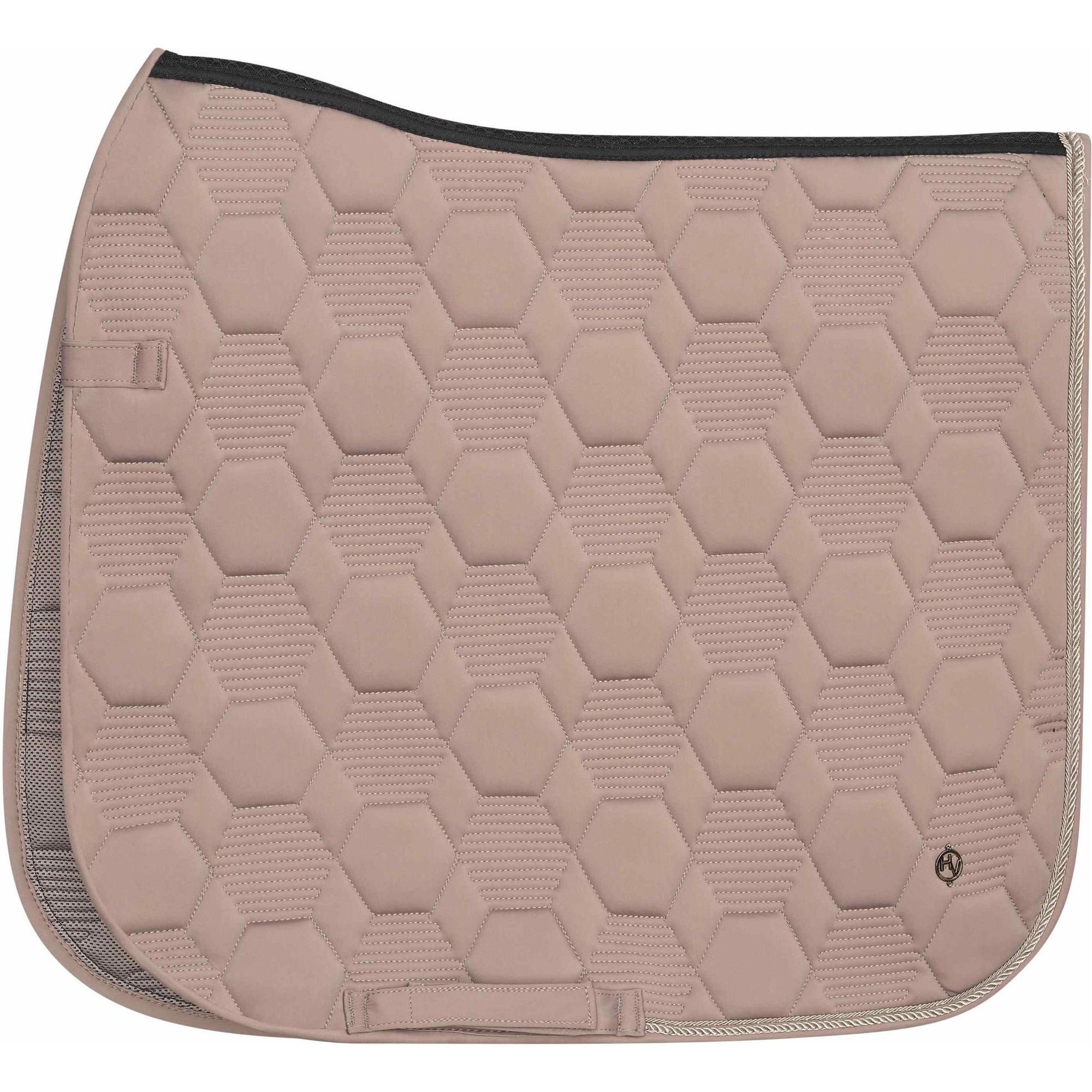 2023 HV Polo Jenna Dressage Saddle Pad 802093502 - Espresso